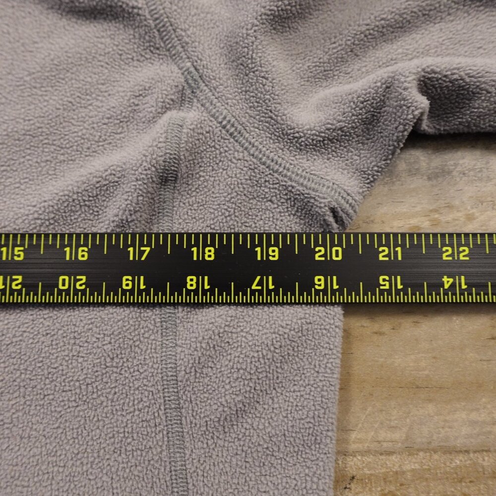 Patagonia Micro D 1/4-Zip Fleece Pullover Women’s Large Gray Ims Logo View 5